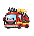 消防車LINEスタンプ（個別スタンプ：17）