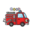 消防車LINEスタンプ（個別スタンプ：18）