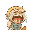 つんべび！3 劇画風ウザかわ赤ちゃん日常（個別スタンプ：10）