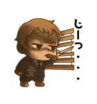 つんべび！3 劇画風ウザかわ赤ちゃん日常（個別スタンプ：16）