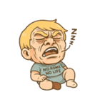 つんべび！3 劇画風ウザかわ赤ちゃん日常（個別スタンプ：22）