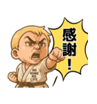 つんべび！3 劇画風ウザかわ赤ちゃん日常（個別スタンプ：32）