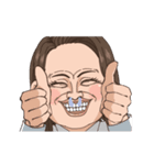 おもろ顔女子2（個別スタンプ：2）