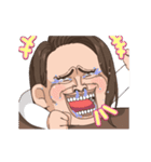 おもろ顔女子2（個別スタンプ：4）