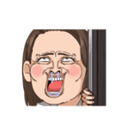 おもろ顔女子2（個別スタンプ：10）