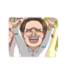 おもろ顔女子2（個別スタンプ：15）