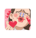 おもろ顔女子2（個別スタンプ：17）