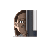 おもろ顔女子2（個別スタンプ：24）