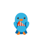 キュートなインコ❤イベントアニメ編（個別スタンプ：3）