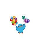 キュートなインコ❤イベントアニメ編（個別スタンプ：4）
