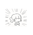ねこ様と女（個別スタンプ：4）