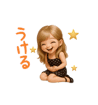 毎日使える♡かわいい女の子スタンプ！（個別スタンプ：11）