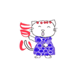 kyoko195 cat  and cat（個別スタンプ：10）