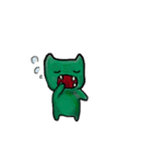 なぞの小オニ4（動く）（個別スタンプ：9）