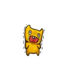 なぞの小オニ4（動く）（個別スタンプ：10）