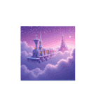 Mystic Winter Train 幻想的な冬の列車（個別スタンプ：2）