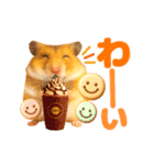 超動く！らぶハムスターズ（個別スタンプ：6）