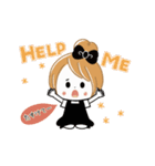 動く♡やる気がでない★おだんごガール（個別スタンプ：16）