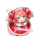 ベリースイートな苺姫日常スタンプ 英語ver（個別スタンプ：5）