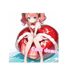 ベリースイートな苺姫日常スタンプ 英語ver（個別スタンプ：9）