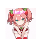 ベリースイートな苺姫日常スタンプ 英語ver（個別スタンプ：13）