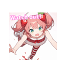 ベリースイートな苺姫日常スタンプ 英語ver（個別スタンプ：20）