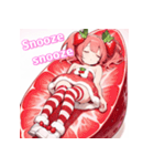 ベリースイートな苺姫日常スタンプ 英語ver（個別スタンプ：21）