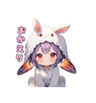 ゆるふわうさぴょん（個別スタンプ：22）