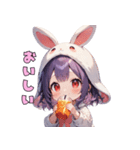ゆるふわうさぴょん（個別スタンプ：25）