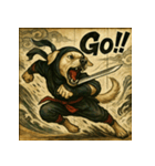 忍々！忍者レトリーバー（個別スタンプ：13）