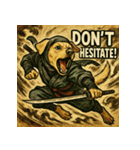 忍々！忍者レトリーバー（個別スタンプ：23）