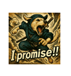 忍々！忍者レトリーバー（個別スタンプ：35）