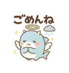 ボケてツッコむ！？サメ天使の爆笑スタンプ（個別スタンプ：5）