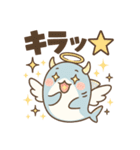 ボケてツッコむ！？サメ天使の爆笑スタンプ（個別スタンプ：13）