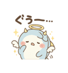 ボケてツッコむ！？サメ天使の爆笑スタンプ（個別スタンプ：21）