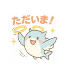 サメ天使のズコーッ！爆笑ギャグ劇場（個別スタンプ：2）
