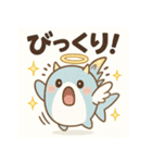 サメ天使のズコーッ！爆笑ギャグ劇場（個別スタンプ：6）