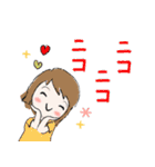 普通に大人女子7（真夏の日常編）（個別スタンプ：36）