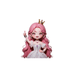 XinraBeat Q：プリンセスAuroraの日常（個別スタンプ：2）