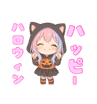 猫耳パーカーの女の子の日常（個別スタンプ：31）