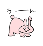 ぴぺいウサギ_シュールに伝える毎日の連絡（個別スタンプ：7）