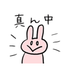 ぴぺいウサギ_シュールに伝える毎日の連絡（個別スタンプ：23）