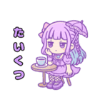 ゴスロリスワンVSユメカワスワン（個別スタンプ：14）