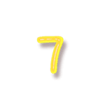 【数字】時間の連絡‼️4【ぷっくり】（個別スタンプ：9）