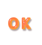 【数字】時間の連絡‼️4【ぷっくり】（個別スタンプ：29）