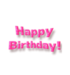 【数字】時間の連絡‼️4【ぷっくり】（個別スタンプ：35）