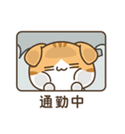 飛び出す！バイトネコくんとハム店長（個別スタンプ：10）