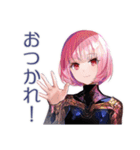 ロボ娘の進捗遅延★再見積り（個別スタンプ：2）