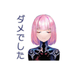 ロボ娘の進捗遅延★再見積り（個別スタンプ：22）
