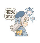 くらげ姫くららちゃんのイベントスタンプ（個別スタンプ：4）
